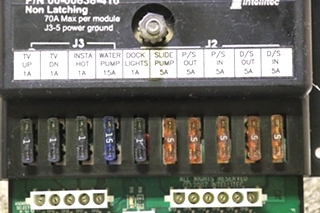 USED INTELLITEC 10 CHANNEL PMC RELAY MODULE 00-00838-410 RV/MOTORHOME PARTS FOR SALE