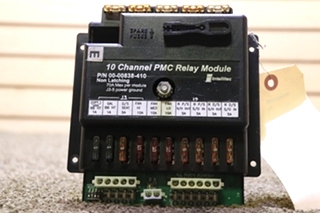 USED RV INTELLITEC 10 CHANNEL PMC RELAY MODULE 00-00838-410 FOR SALE