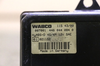 USED WABCO 4460440840 ABS CONTROL BOARD MOTORHOME PARTS FOR SALE
