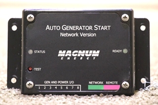 USED MAGNUM ENERGY AUTO GENERATOR START RV PARTS FOR SALE