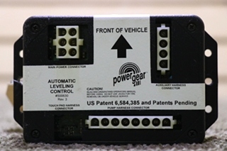 USED RV POWER GEAR 500630 AUTOMATIC LEVELING CONTROL MODULE FOR SALE