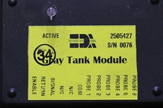 USED RV/MOTORHOME GRAY TANK MODULE 2505427 FOR SALE