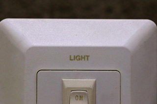 USED LIGHT ON / OFF SWITCH PANEL RV/MOTORHOME PARTS FOR SALE