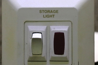 USED RV/MOTORHOME STORAGE LIGHT SWITCH PANEL FOR SALE