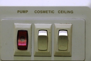 USED PUMP / COSMETIC / CEILING SWITCH PANEL RV PARTS FOR SALE