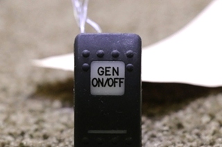 USED RV/MOTORHOME GEN ON/OFF V8D1 DASH SWITCH FOR SALE