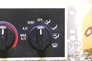 USED RV DASH AC CONTROL SWITCH PANEL RV2009 FOR SALE