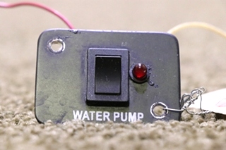 USED RV/MOTORHOME WATER PUMP A8891BL SWITCH PANEL FOR SALE