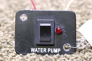 USED RV/MOTORHOME WATER PUMP A8891BL SWITCH PANEL FOR SALE