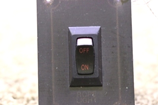 USED MOTORHOME MONACO ROPE LIGHT OFF / ON SWITCH PANEL FOR SALE