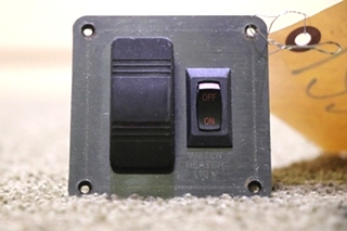 USED MONACO WATER HEATER SWITCH PANEL RV/MOTORHOME PARTS FOR SALE