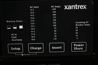 USED MANDALAY XANTREX INVERTER CONTROL PANEL FOR SALE