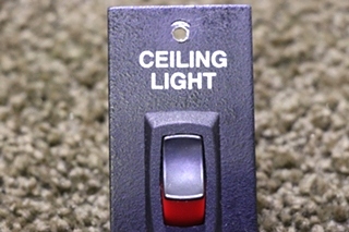 USED BEAVER CEILING LIGHT SWITCH PANEL RV/MOTORHOME PARTS FOR SALE