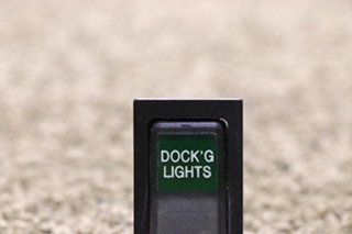 USED MOTORHOME DOCK'G LIGHTS DASH SWITCH 511.110 FOR SALE