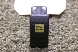 USED RV/MOTORHOME PEDAL IN / OUT DASH SWITCH VLD1 FOR SALE