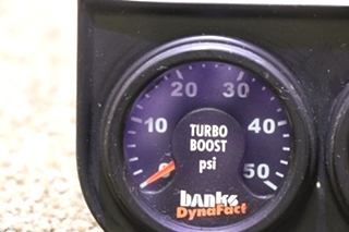 USED RV BANKS DYNAFACT GAUGE ASSEMBLY FOR SALE