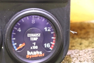 USED RV BANKS DYNAFACT GAUGE ASSEMBLY FOR SALE