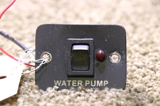 USED JRV PRODUCTS WATER PUMP SWITCH PANEL A8888BL MOTORHOME PARTS FOR SALE