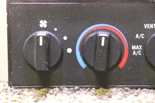 USED DASH AC SWITCH CONTROL PANEL RV PARTS FOR SALE
