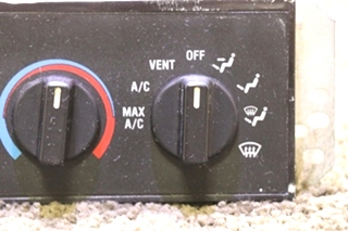 USED DASH AC SWITCH CONTROL PANEL RV PARTS FOR SALE