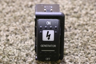 USED GENERATOR ON / OFF DASH SWITCH MOTORHOME PARTS FOR SALE