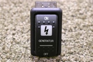 USED ON / OFF GENERATOR DASH SWITCH RV/MOTORHOME PARTS FOR SALE