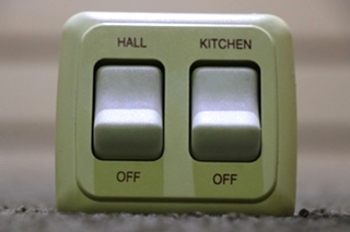 USED AMERICAN TECHNOLOGY HALL / KITCHEN SWITCH PANEL MOTORHOME PARTS FOR SALE
