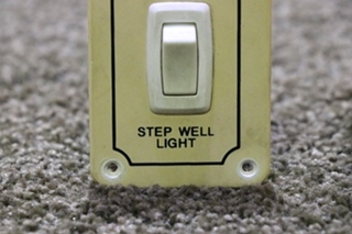 USED STEP WELL LIGHT SWITCH PANEL RV/MOTORHOME PARTS FOR SALE