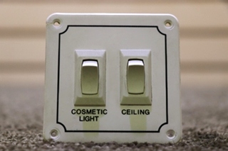 USED RV COSMETIC / CEILING SWITCH PANEL FOR SALE