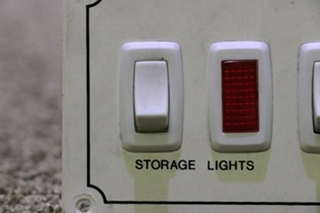 USED STORAGE LIGHTS / WATER PUMP SWITCH PANEL RV PARTS FOR SALE