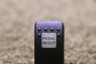 USED MOTORHOME VLD1 PEDAL IN / OUT DASH SWITCH FOR SALE
