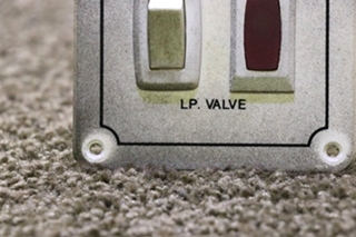 USED L.P. VALVE SWITCH PANEL RV/MOTORHOME PARTS FOR SALE