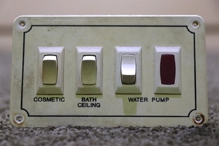 USED RV COSMETIC / BATH CEILING / WATER PUMP SWITCH PANEL FOR SALE