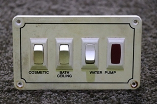 USED RV COSMETIC / BATH CEILING / WATER PUMP SWITCH PANEL FOR SALE