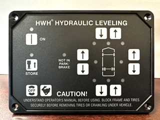 HWH HYDRAULIC LEVELING TOUCH PAD AP20007 MOTORHOME PARTS FOR SALE
