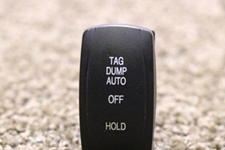 USED TAG DUMP AUTO / OFF / HOLD VKD2 DASH SWITCH RV PARTS FOR SALE