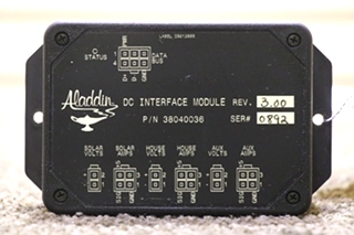 USED 38040036 ALADDIN DC INTERFACE MODULE RV/MOTORHOME PARTS FOR SALE