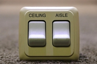 USED MOTORHOME CEILING / AISLE SWITCH PANEL FOR SALE