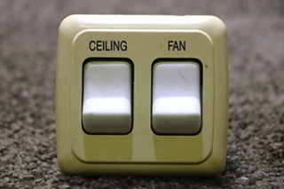 USED RV/MOTORHOME CEILING / FAN SWITCH PANEL FOR SALE