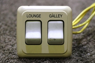 USED LOUNGE / GALLEY SWITCH PANEL RV PARTS FOR SALE