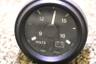 USED VOLTS DASH GAUGE 00041181 RV PARTS FOR SALE