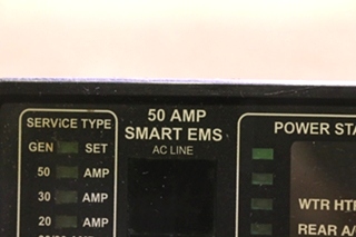 USED MOTORHOME INTELLITEC 50 AMP SMART EMS DISPLAY PANEL FOR SALE