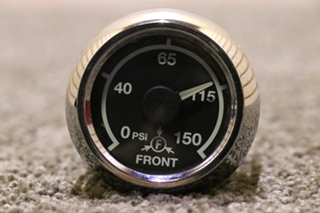 USED 8620-00004-19 FRONT AIR DASH GAUGE RV PARTS FOR SALE