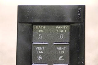USED VIMAR 5040571 PUSH BUTTON SWITCH PANEL RV/MOTORHOME PARTS FOR SALE