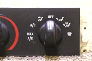 USED RV/MOTORHOME XL5H-19C733-BA FORD DASH AC CONTROL SWITCH PANEL FOR SALE