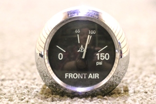 USED w22-00008-019 / 6913-00159-019 FRONT AIR DASH GAUGE RV PARTS FOR SALE