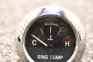 USED RV W22-00006-006- / 6913-00050-19 ENG TEMP DASH GAUGE FOR SALE