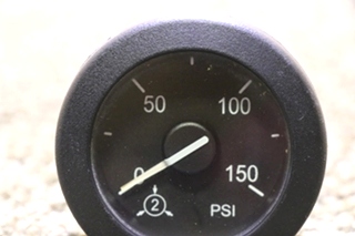 USED MOTORHOME REAR AIR 00041194-A01D40 DASH GAUGE FOR SALE