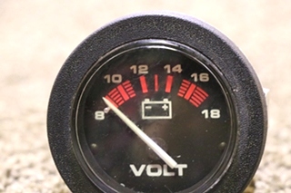 USED RV VOLTS 10130 DASH GAUGE FOR SALE