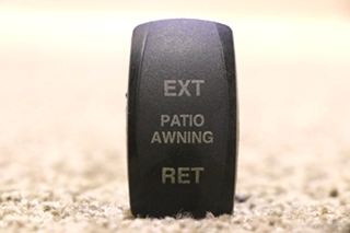 USED PATIO AWNING EXT / RET DASH SWITCH RV/MOTORHOME PARTS FOR SALE